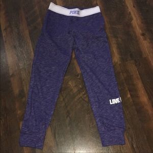Pink Victoria’s Secret joggers